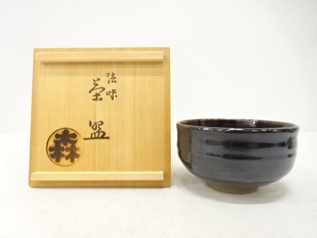 JAPANESE TEA CEREMONY / TEA BOWL CHAWAN / KOSETO GLAZE / ARTISAN WORK